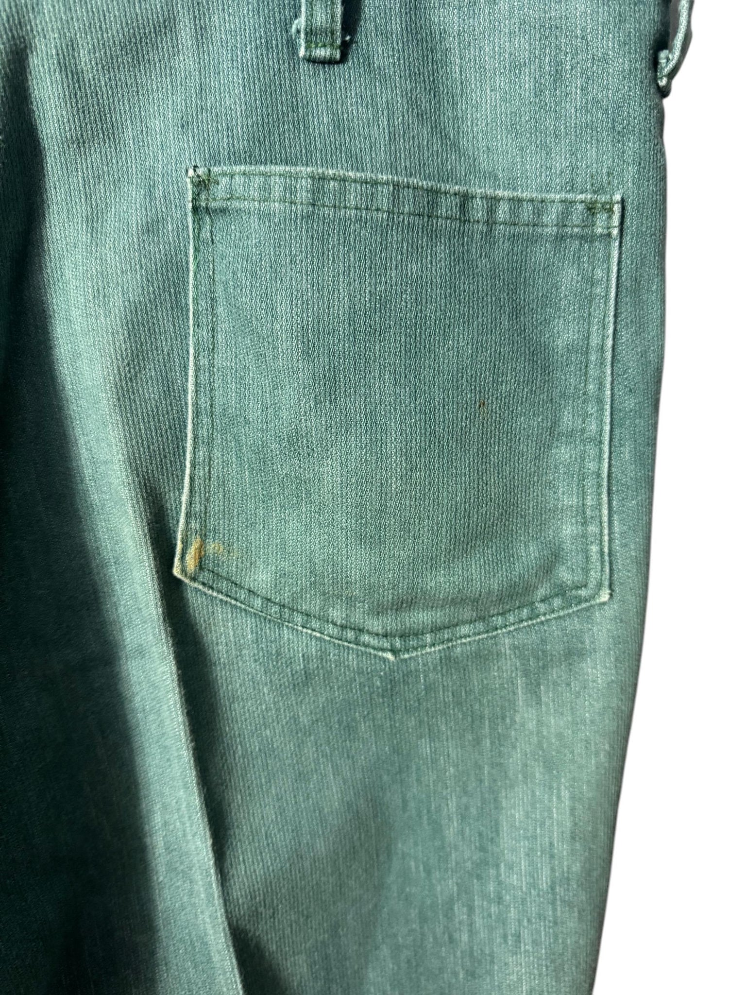 Vintage 70's green Tobias trouser pants 32 x 27