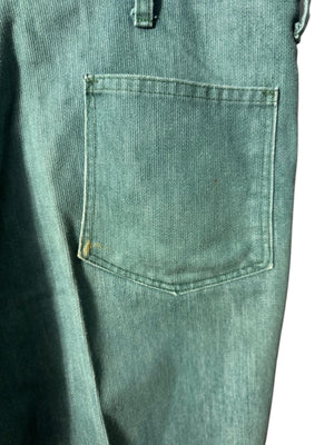 Vintage 70's green Tobias trouser pants 32 x 27