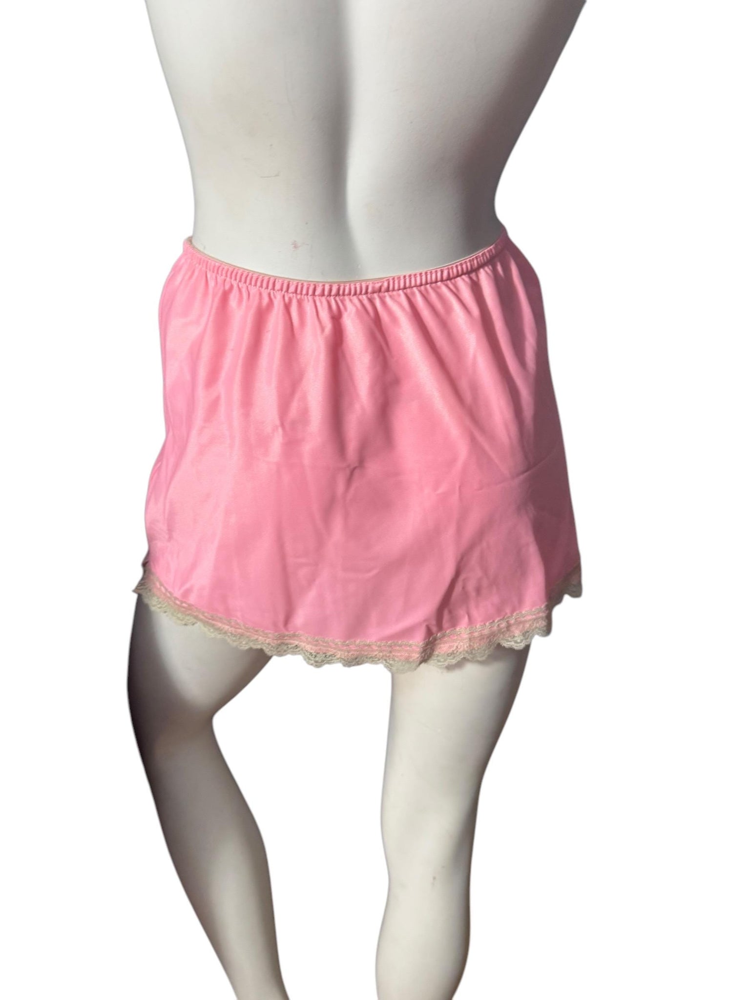 Vintage 60's pink mini slip S Vanity Fair