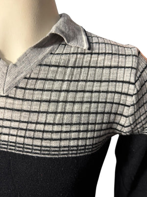 Vintage 70's men's pullover sweater M Mister Man