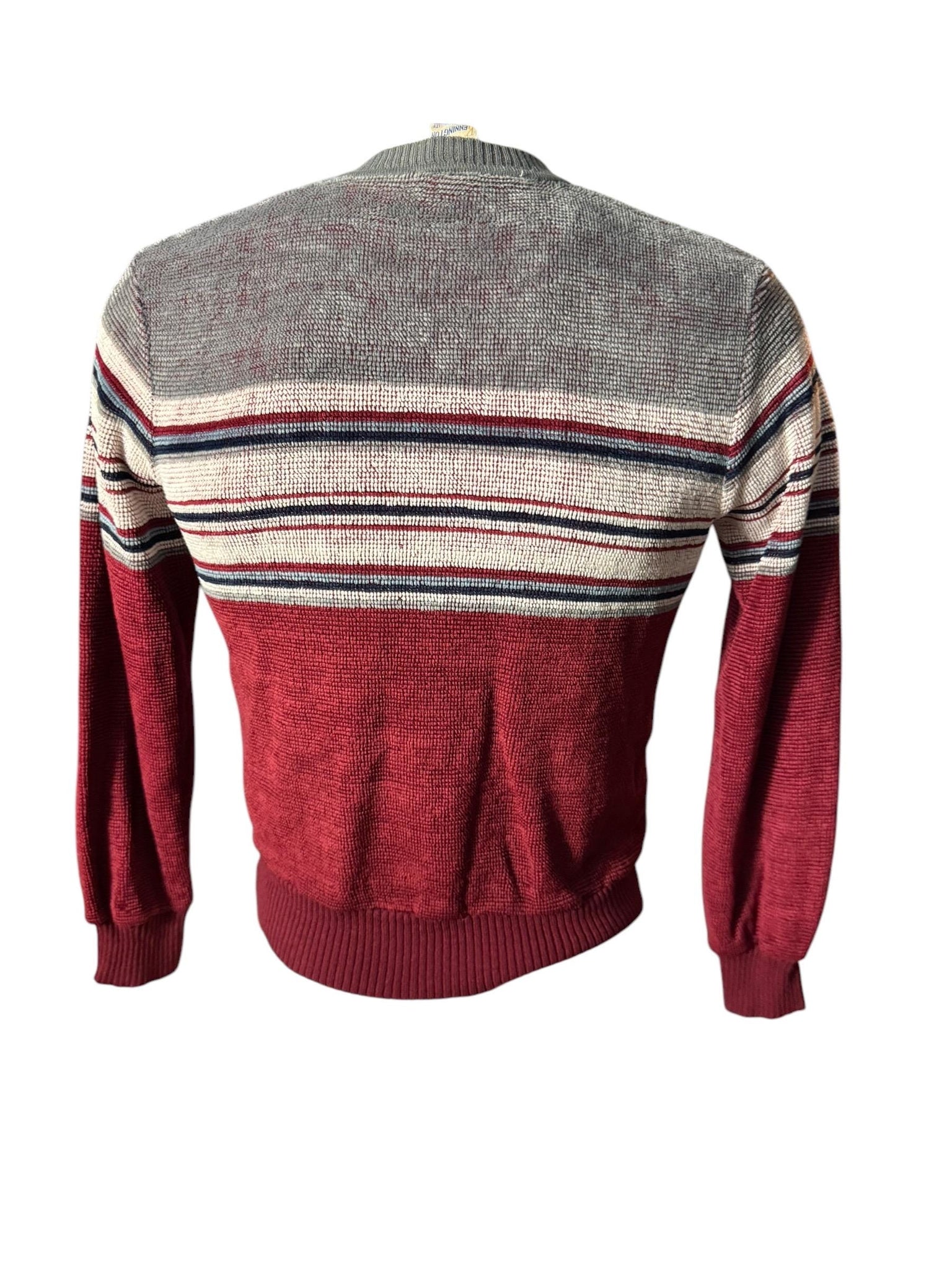 Vintage 70's men's striped terry shirt M Kennington