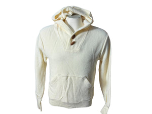 Vintage 70's men's hooded pullover sweater M
