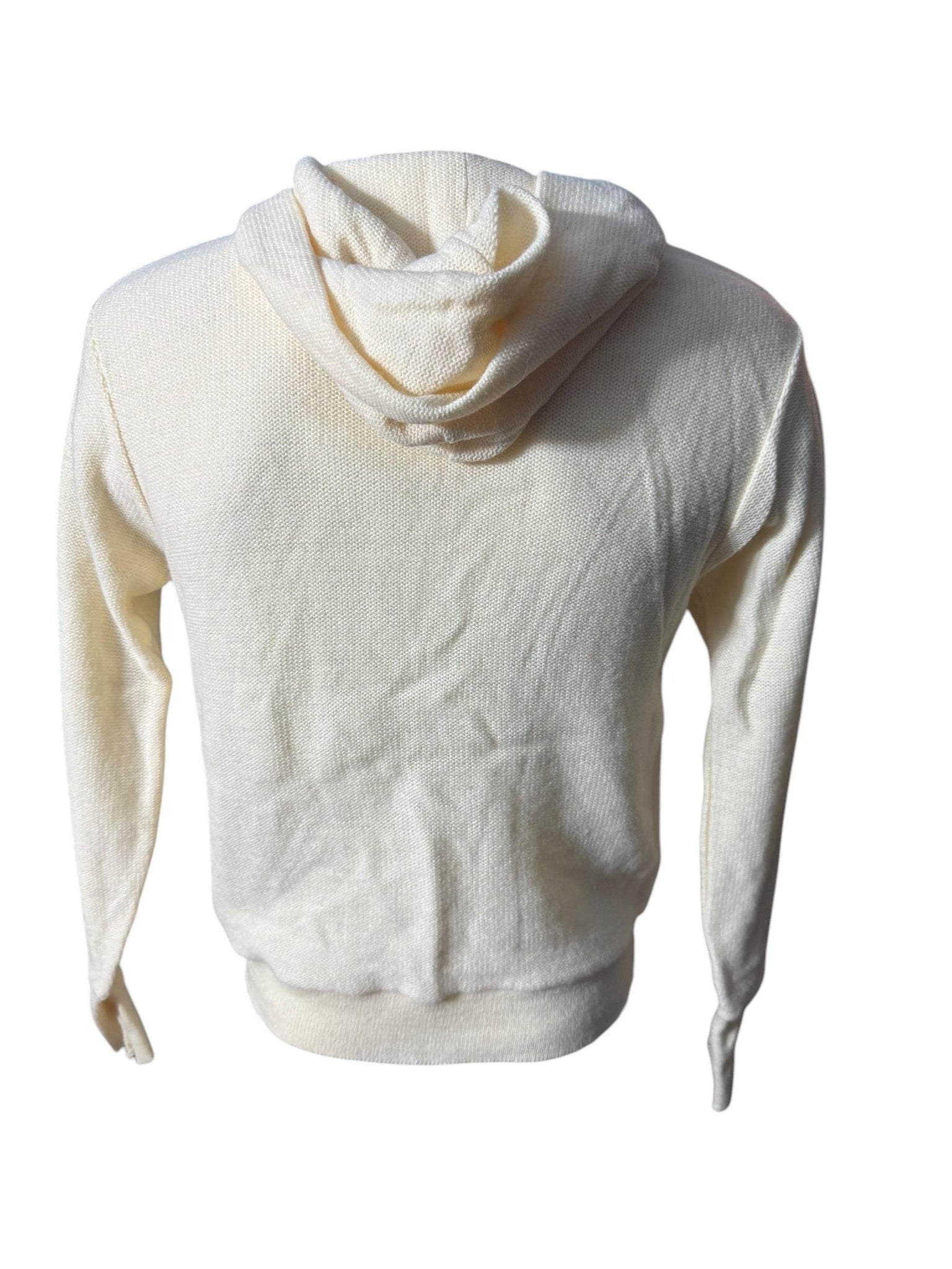 Vintage 70's men's hooded pullover sweater M