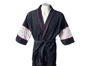 Vintage 70’s men’s black Weldon robe one size