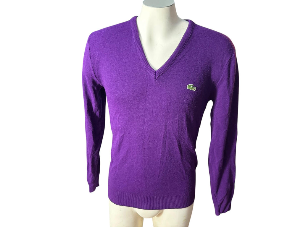 Vintage men's purple Izod sweater M