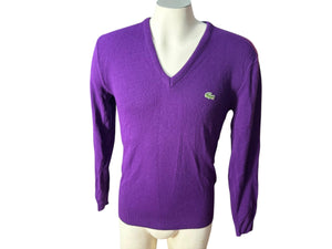 Vintage men's purple Izod sweater M