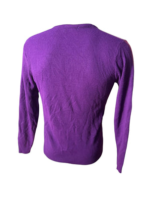 Vintage men's purple Izod sweater M