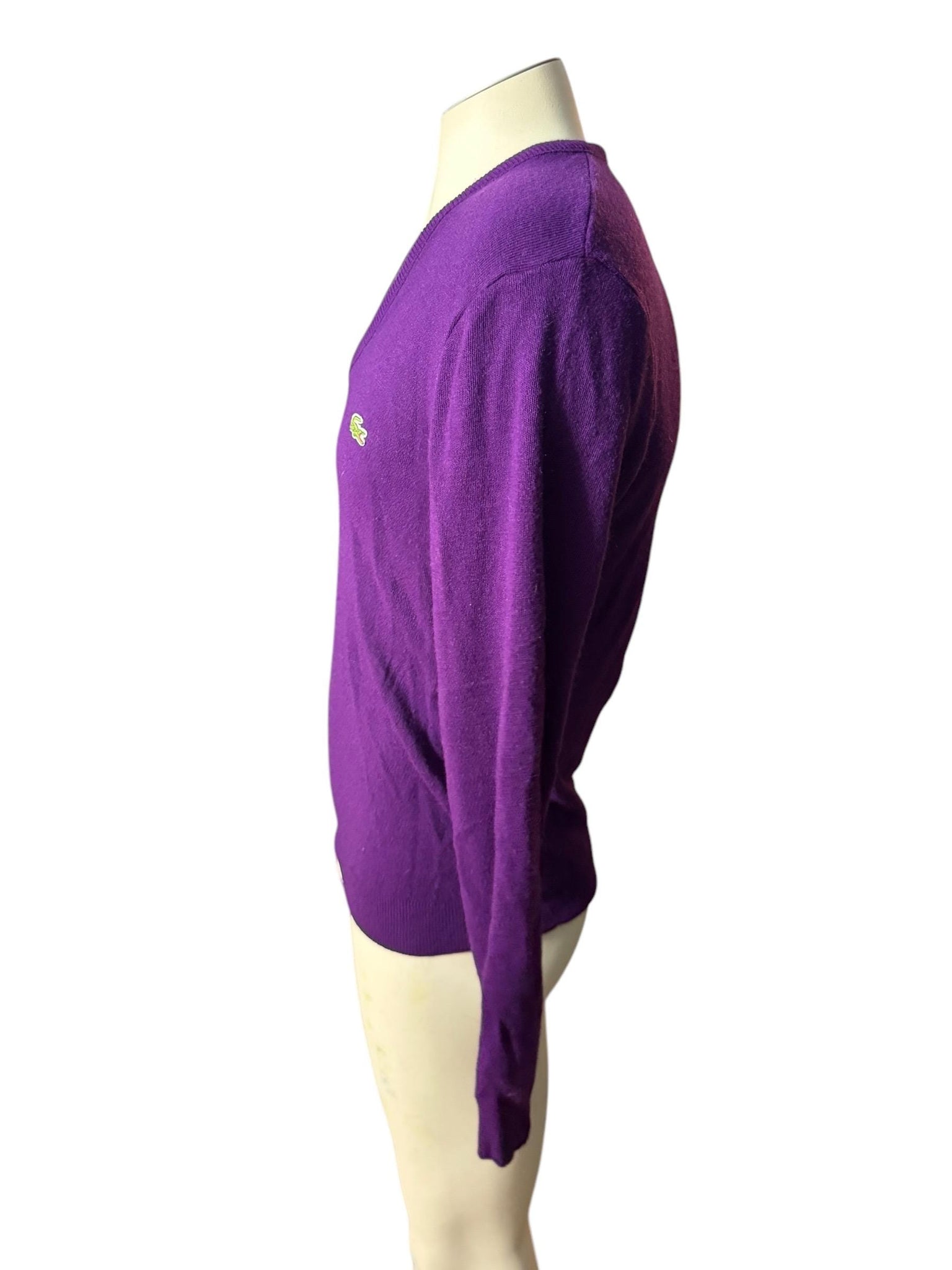 Vintage men's purple Izod sweater M