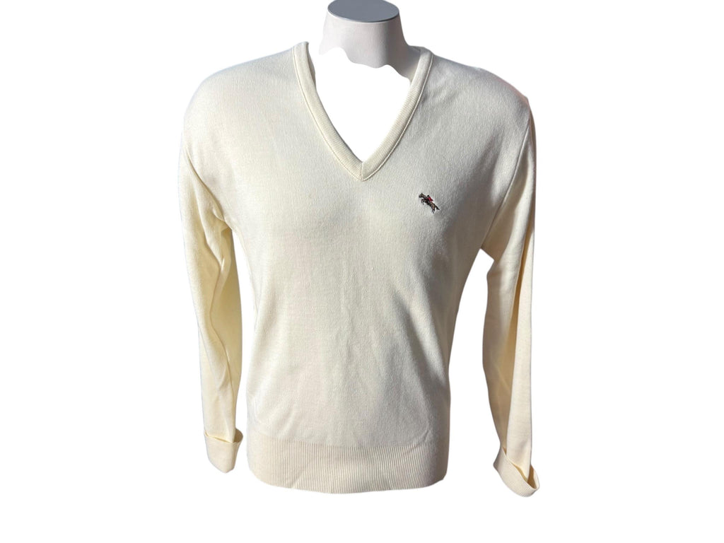 Vintage 80's men's deadstock sweater M Steeplechase