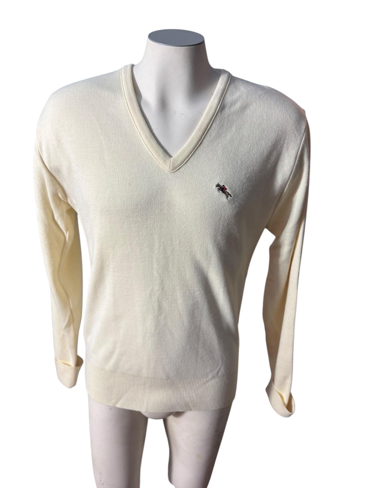 Vintage 80's men's deadstock sweater M Steeplechase