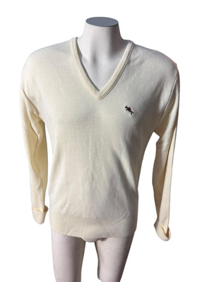 Vintage 80's men's deadstock sweater M Steeplechase