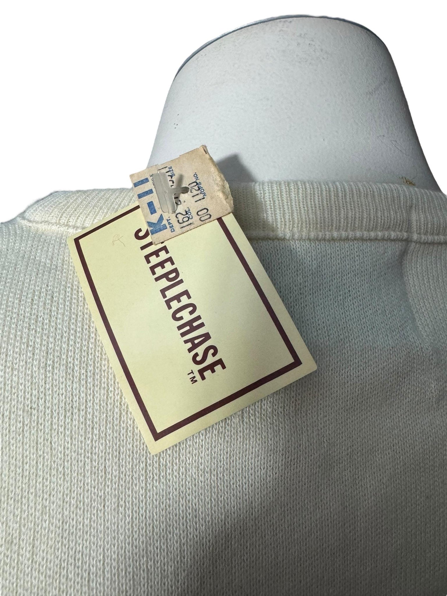 Vintage 80's men's deadstock sweater M Steeplechase
