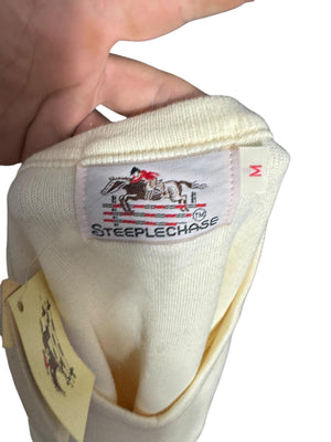 Vintage 80's men's deadstock sweater M Steeplechase