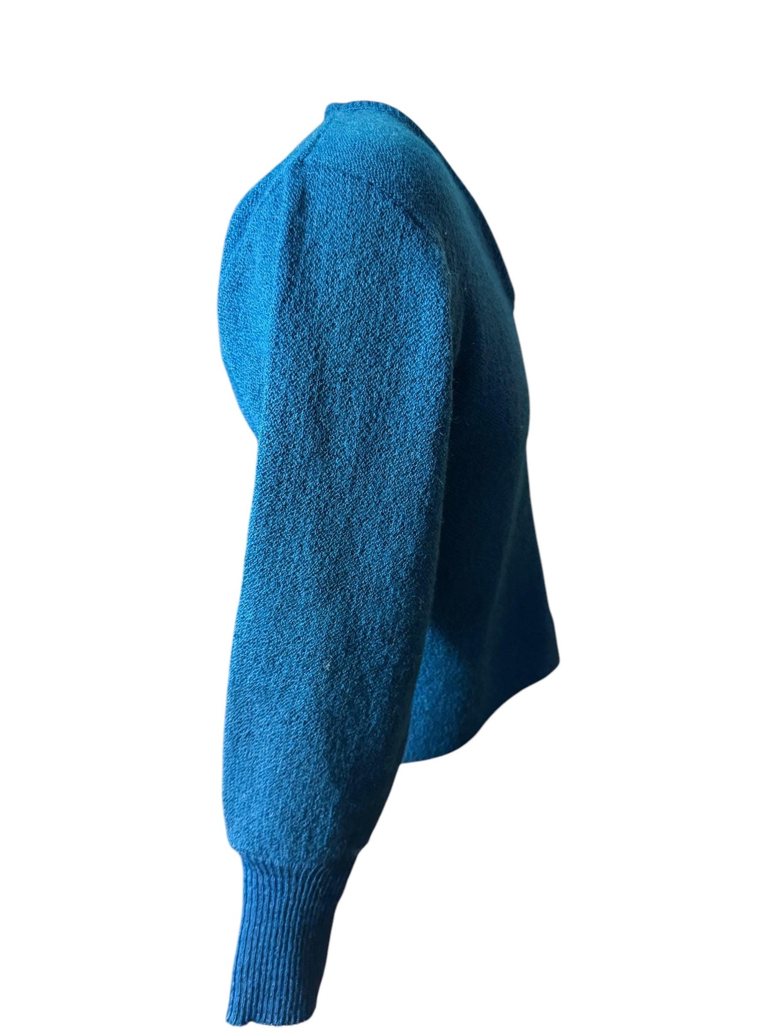 Vintage 60's men's brown blue sweater S Steins
