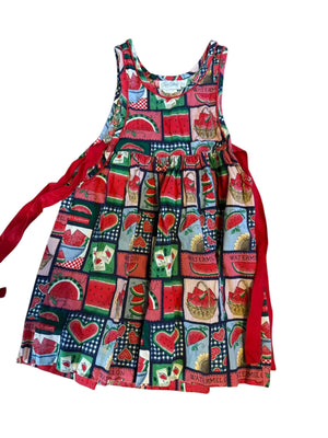 Vintage 80's kid's apron dress 5 Rare Editions