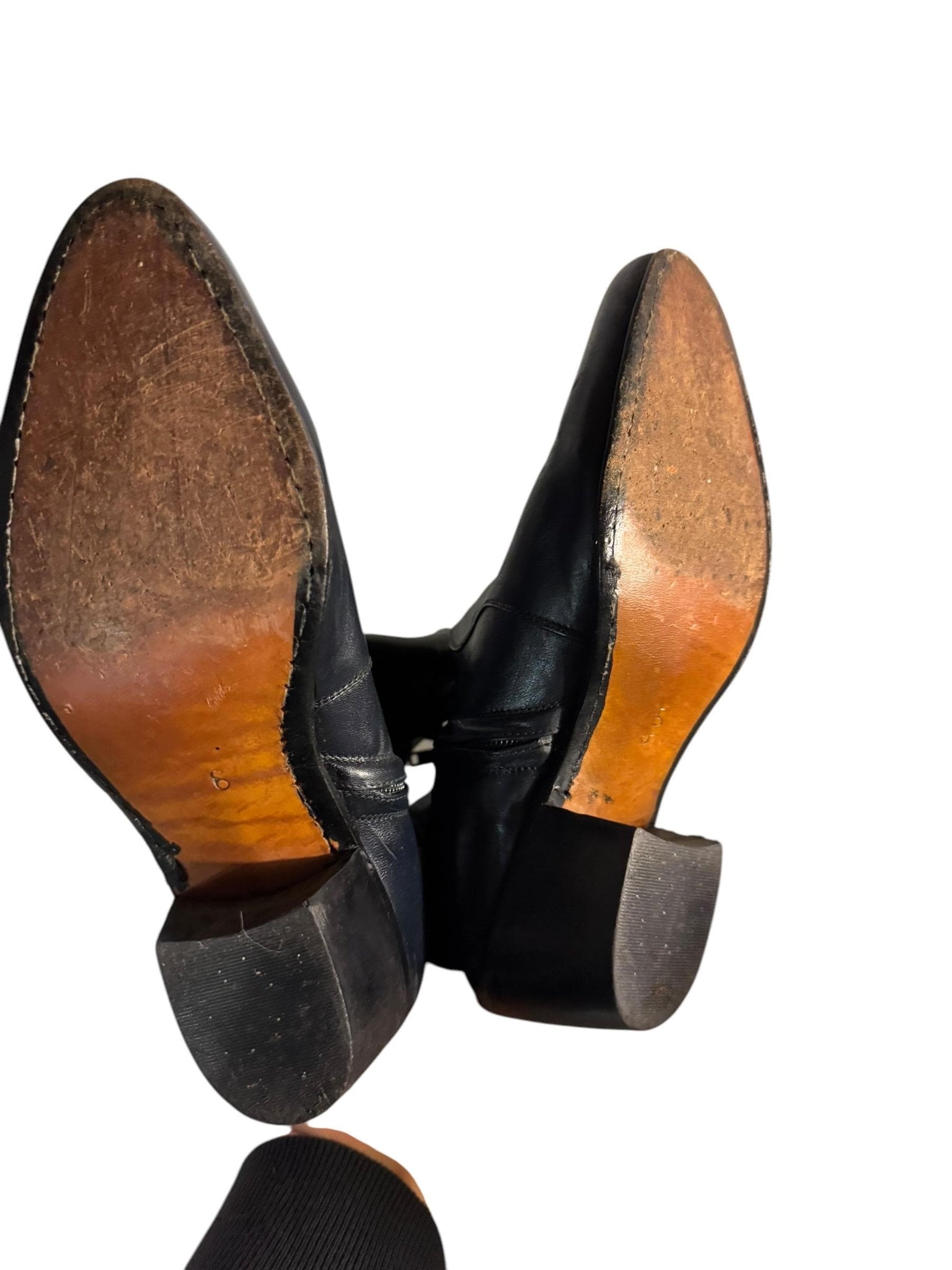 Vintage 70’s navy blue boots M 6 W 7.5