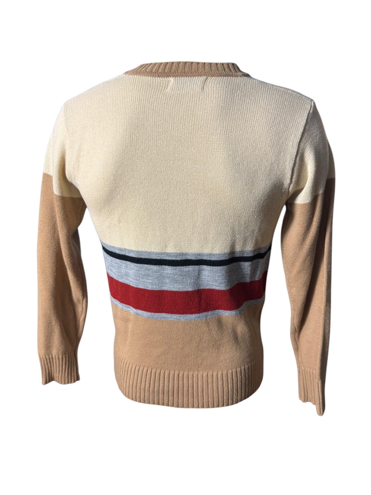 Vintage 70's men's mod sweater M Collegeman