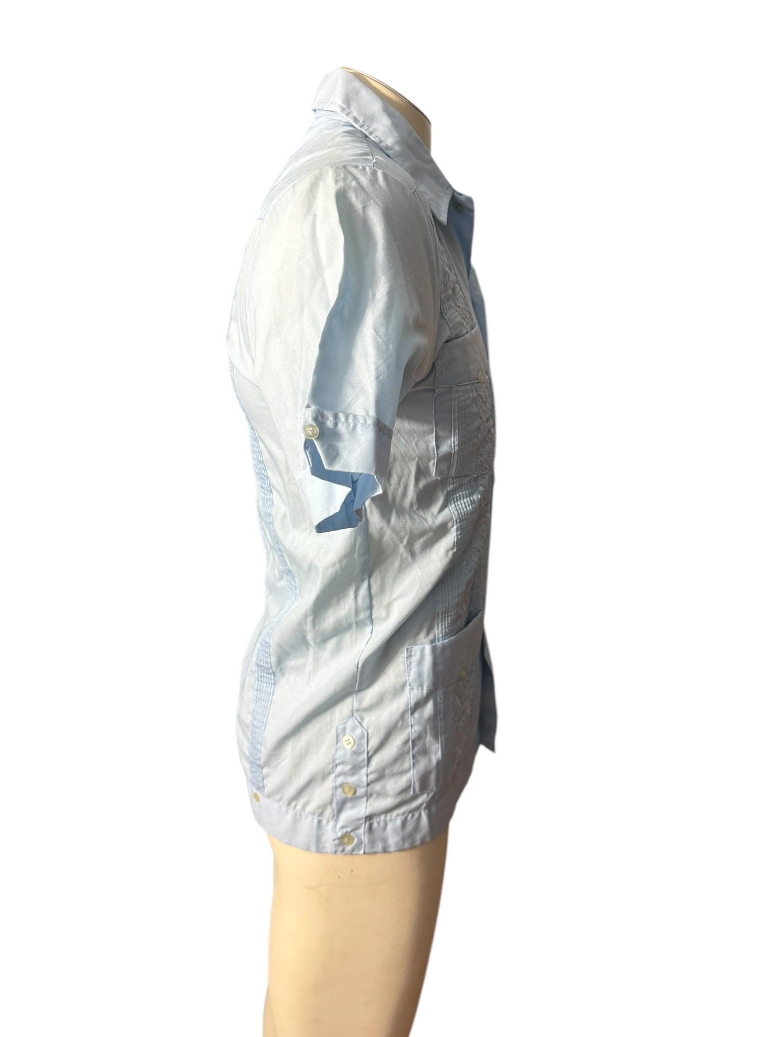 Vintage Guayaberaby Silvano shirt S