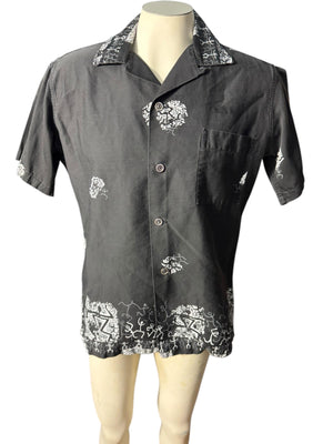 Vintage Hawaiian shirt tiki M Nani of Hawaii