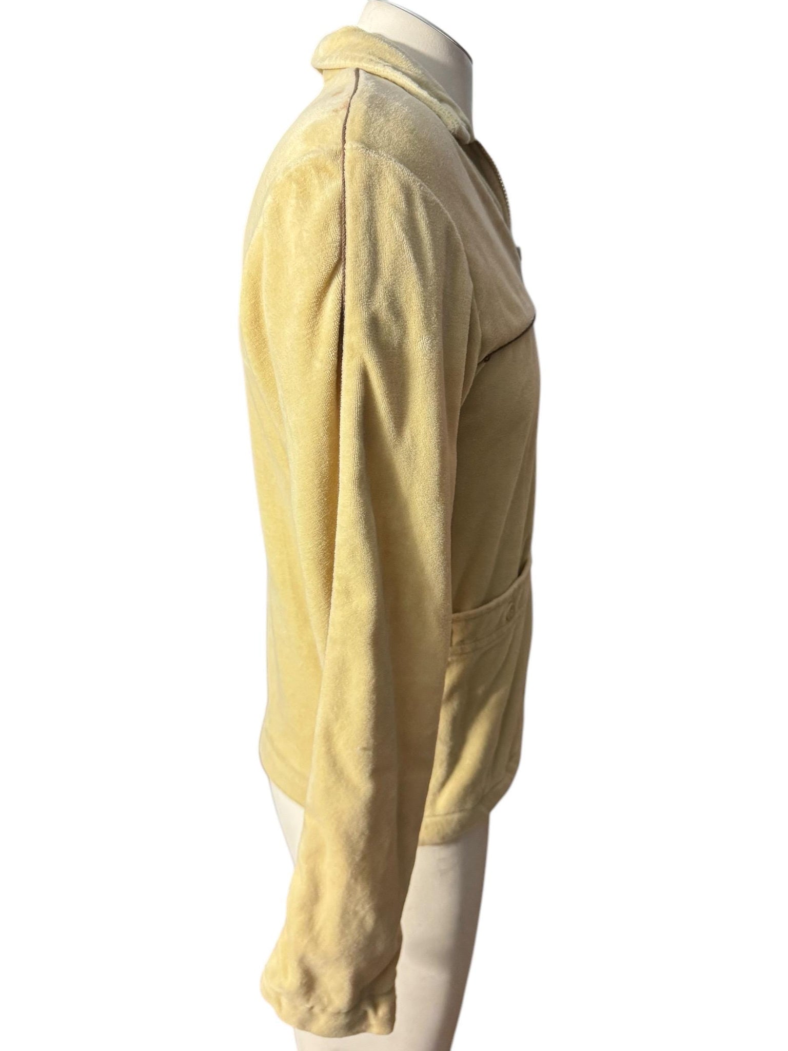 Vintage 70's men's velour jacket S Jandy Place