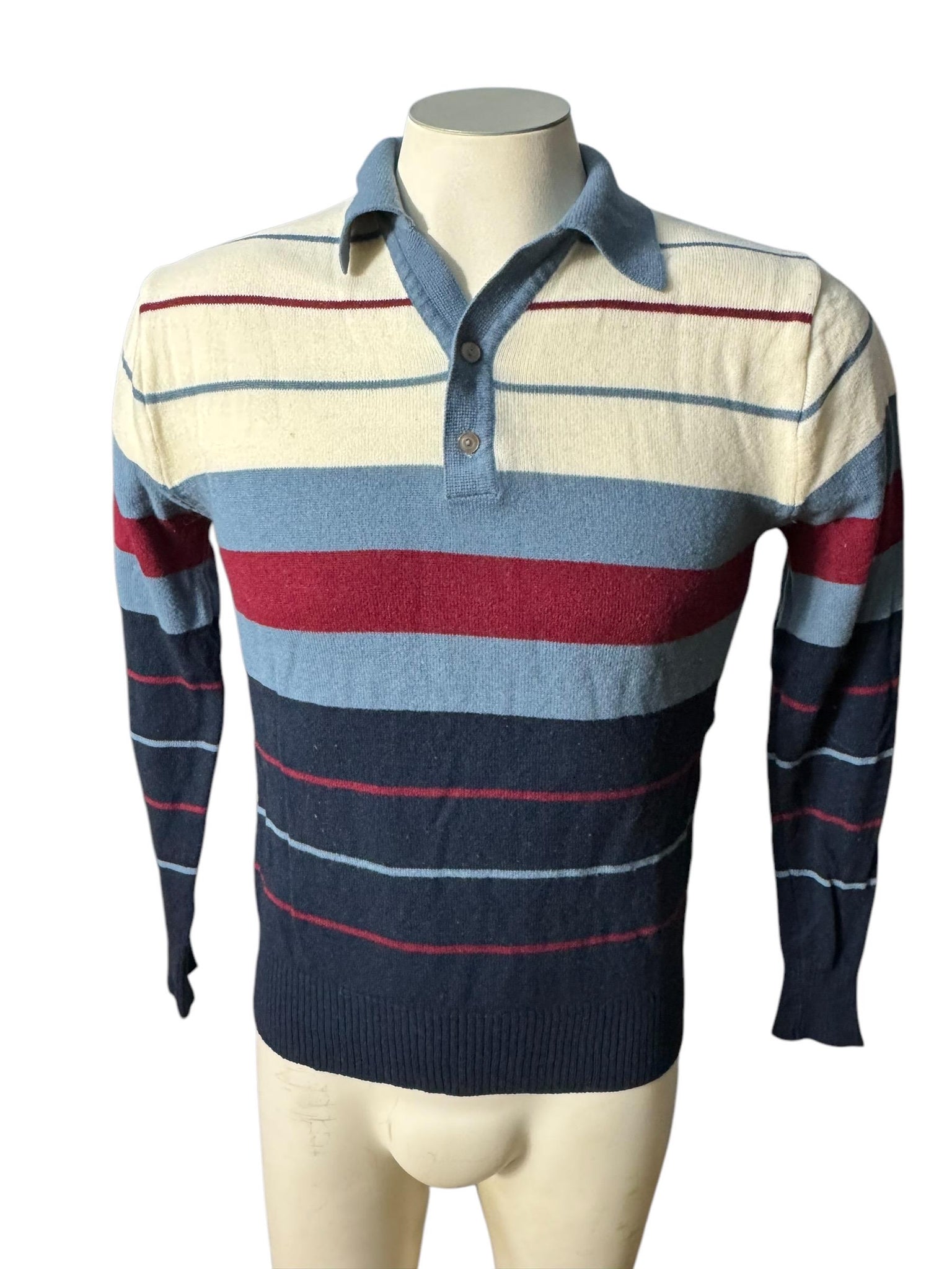 Vintage 70's men's Maison Blanche sweater L