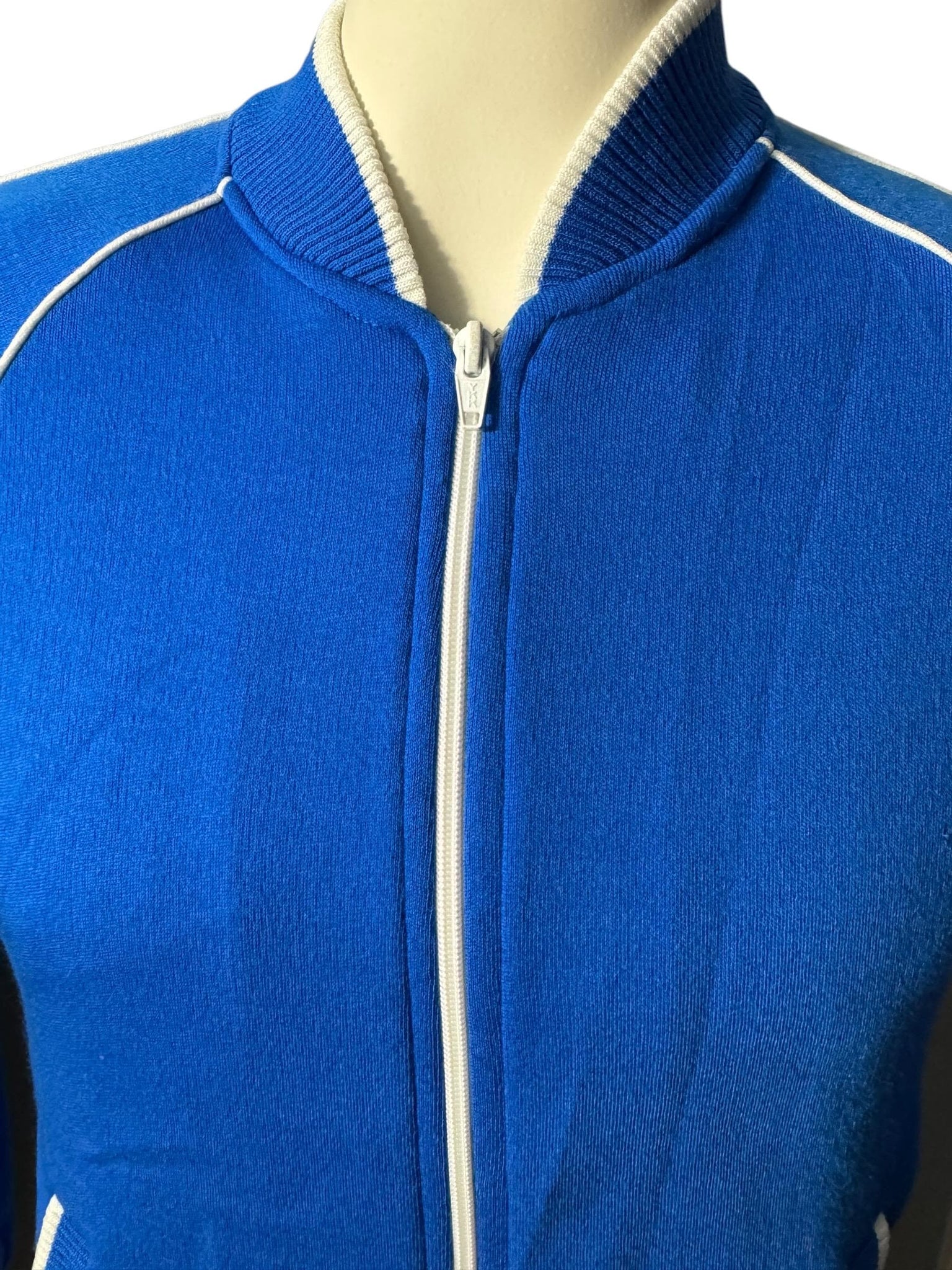 Vintage 70's 80's blue athletic jacket M Jumpin Jax