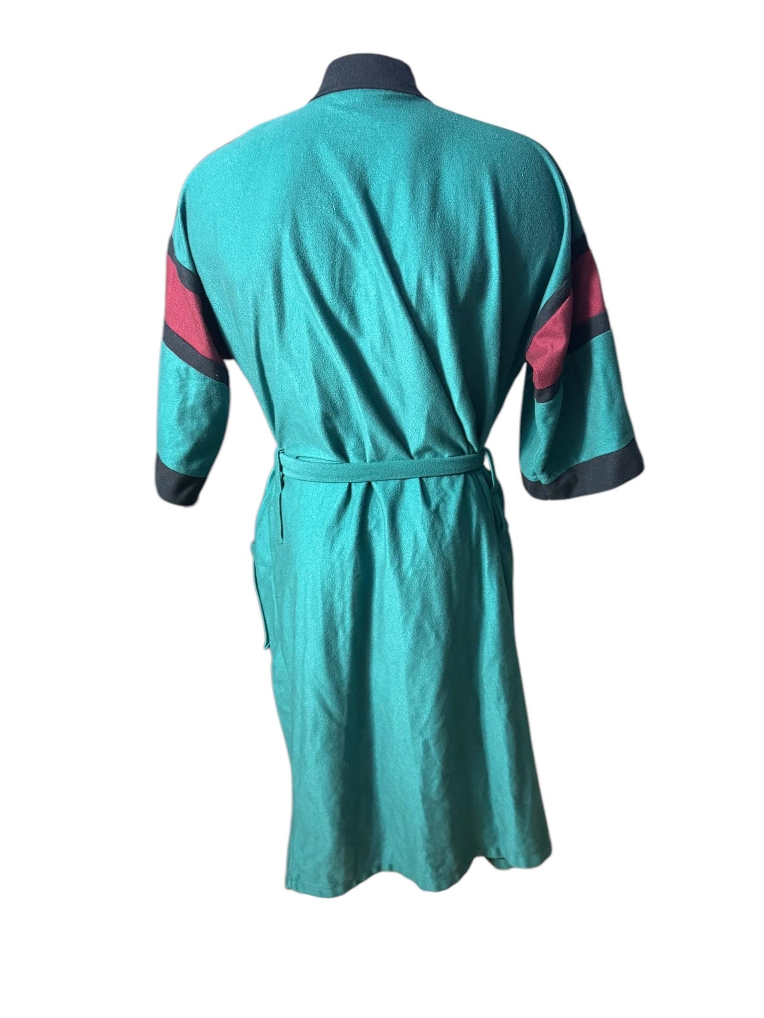 Vintage 70’s men’s Knitsbridge green robe one size