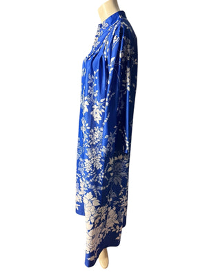 Vintage 70's Hawaiian house dress M caftan