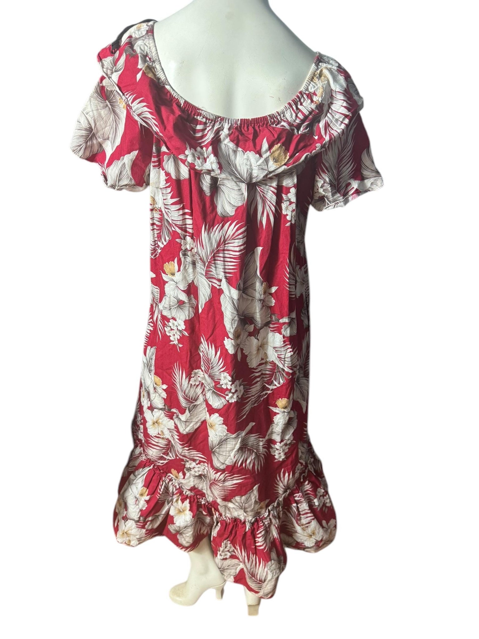 Vintage Hawaiian Royal Creations dress caftan long M