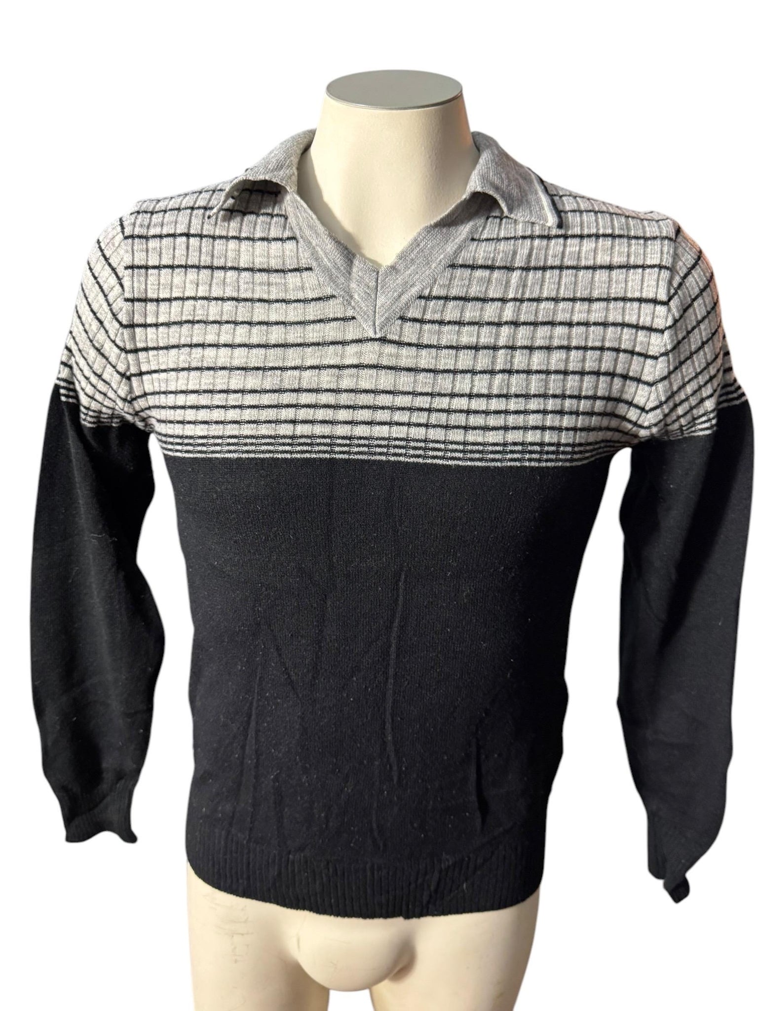 Vintage 70's men's pullover sweater M Mister Man