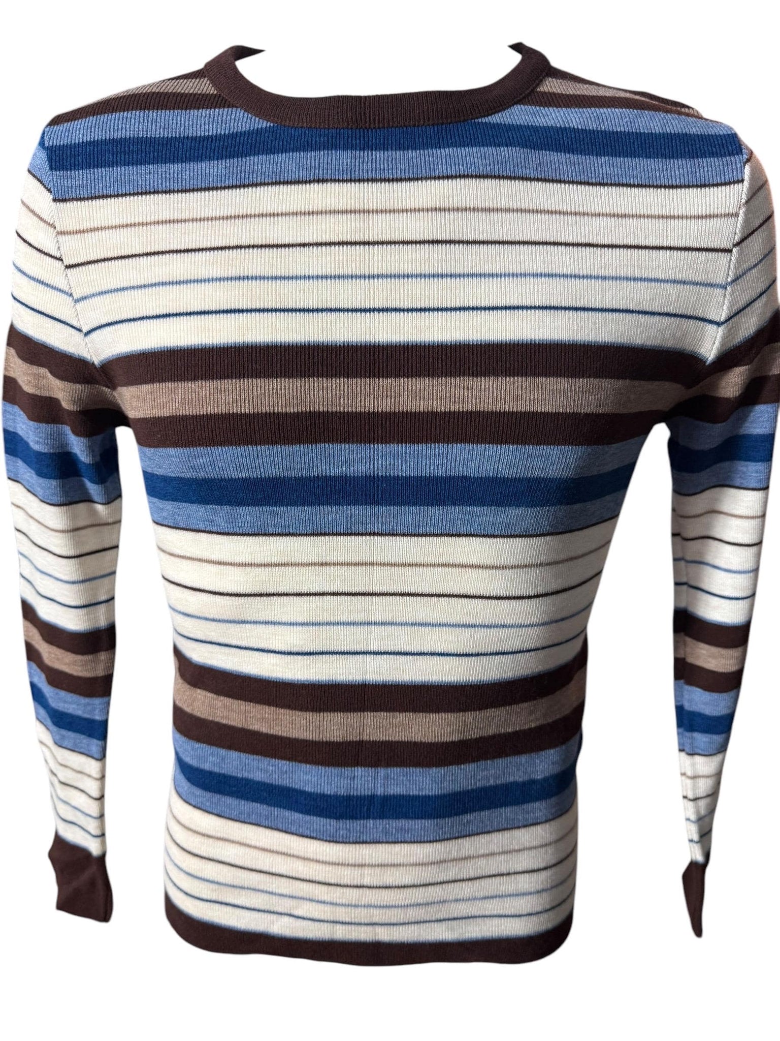 Vintage 70's men's striped sweater M Kings Road