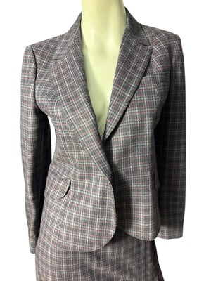 Vintage plaid wool suit M Peabody House