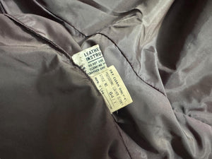 Vintage 70’s brown suede leather jacket 36 S
