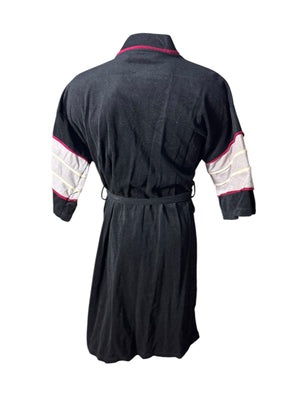 Vintage 70’s men’s black Weldon robe one size