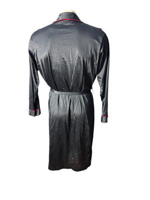 Vintage black & red 70’s men's robe M Munsingwear