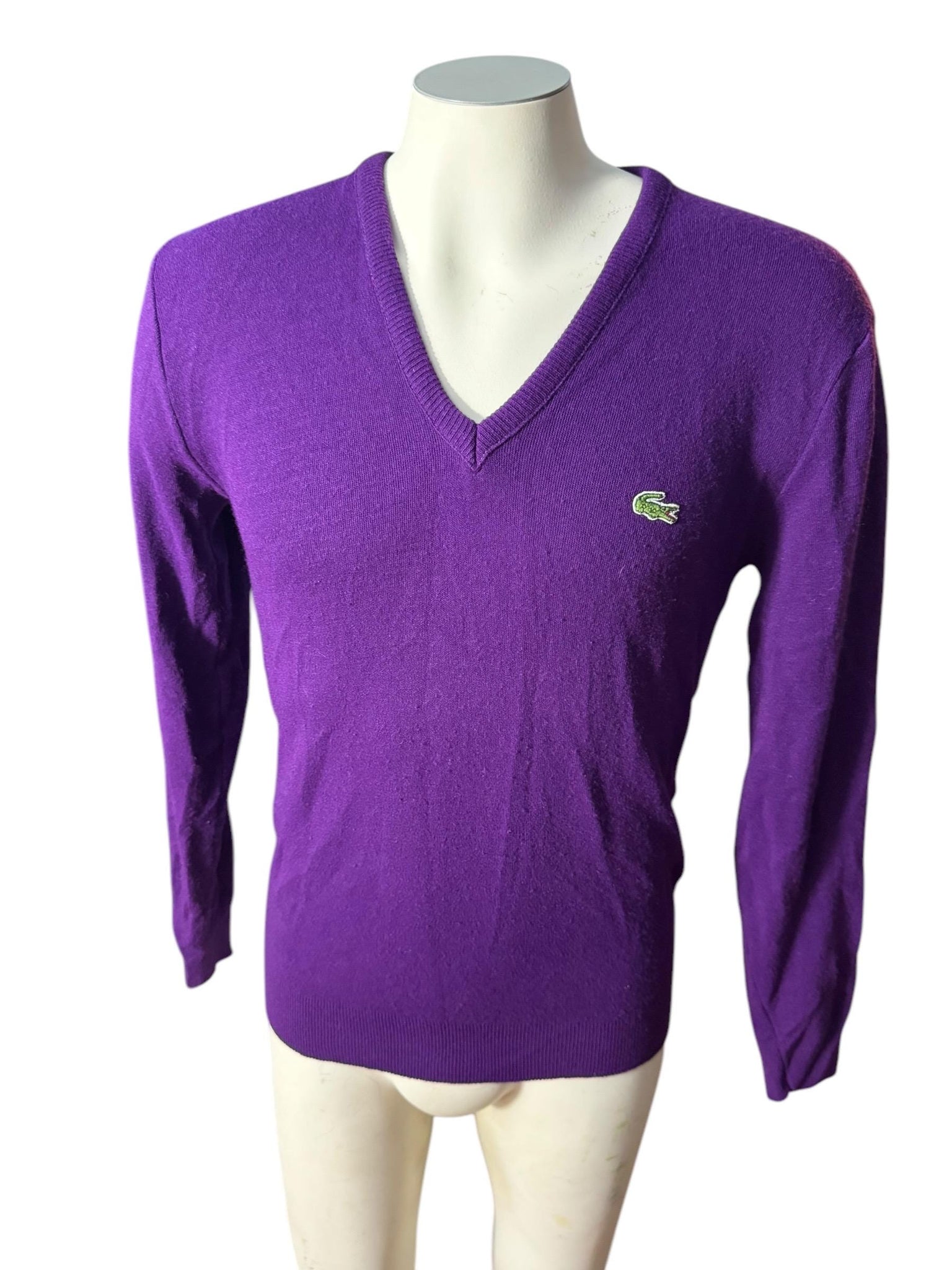 Vintage men's purple Izod sweater M