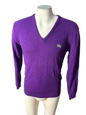 Vintage men's purple Izod sweater M