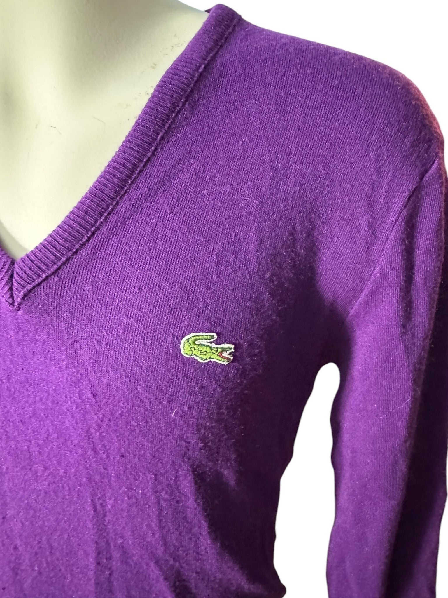Vintage men's purple Izod sweater M