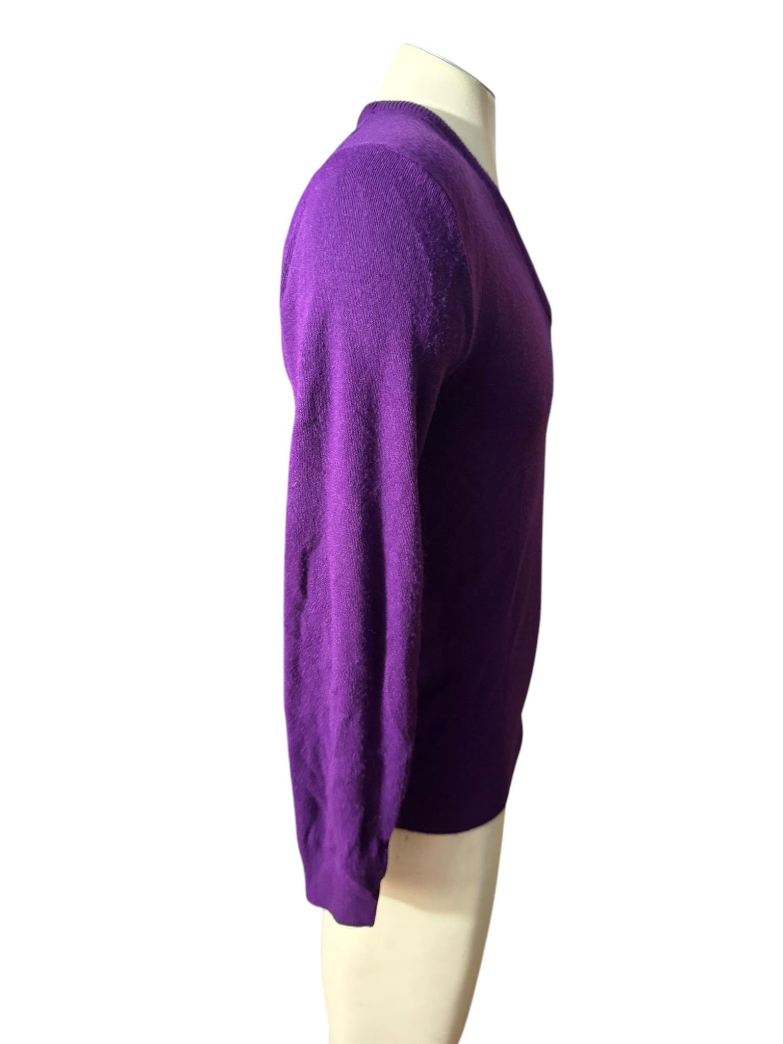 Vintage men's purple Izod sweater M