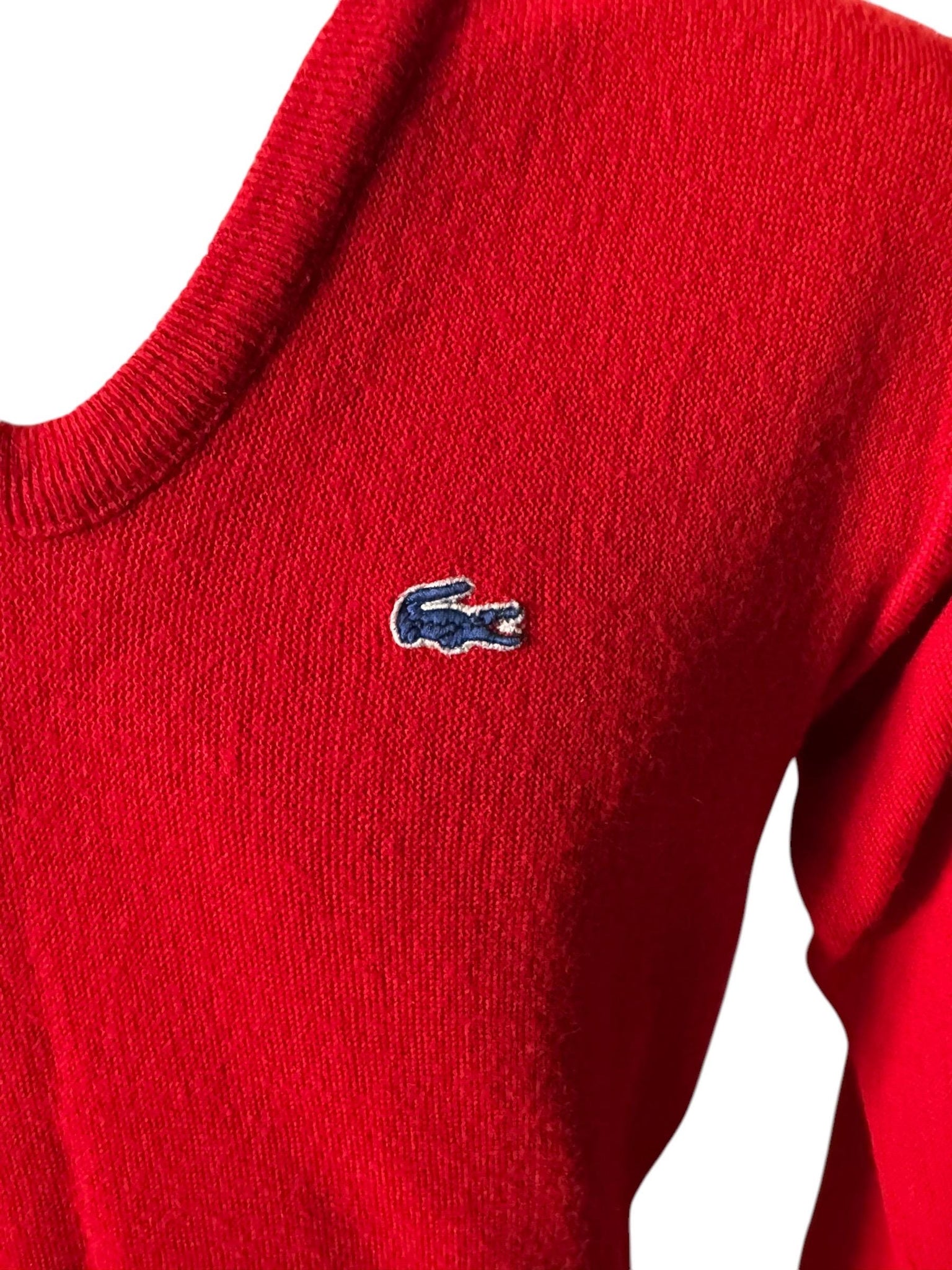 Vintage men's red pullover sweater M Izod