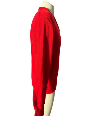 Vintage men's red pullover sweater M Izod