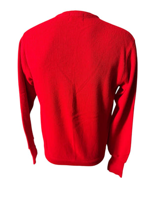 Vintage men's red pullover sweater M Izod