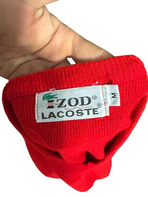 Vintage men's red pullover sweater M Izod