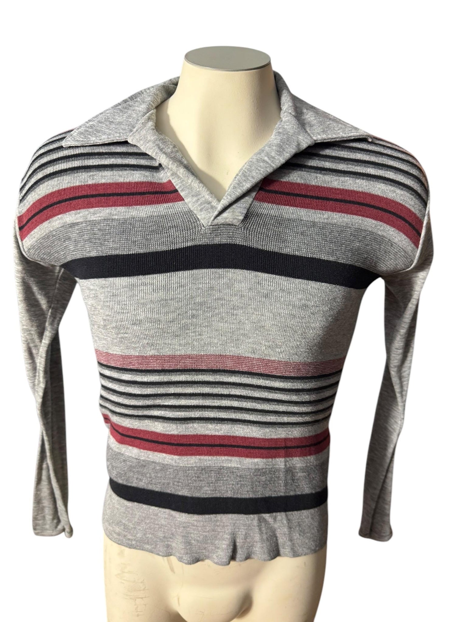 Vintage 70's men's striped sweater M Campus