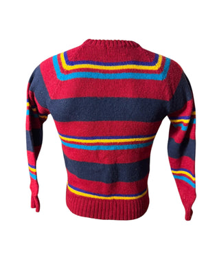 Vintage 70's men's striped sweater M McGregor