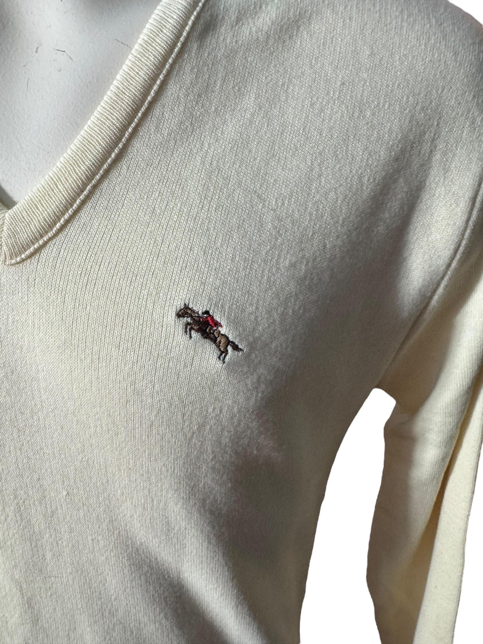 Vintage 80's men's deadstock sweater M Steeplechase