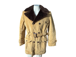 Vintage 70's E nvoy men's corduroy coat jacket M