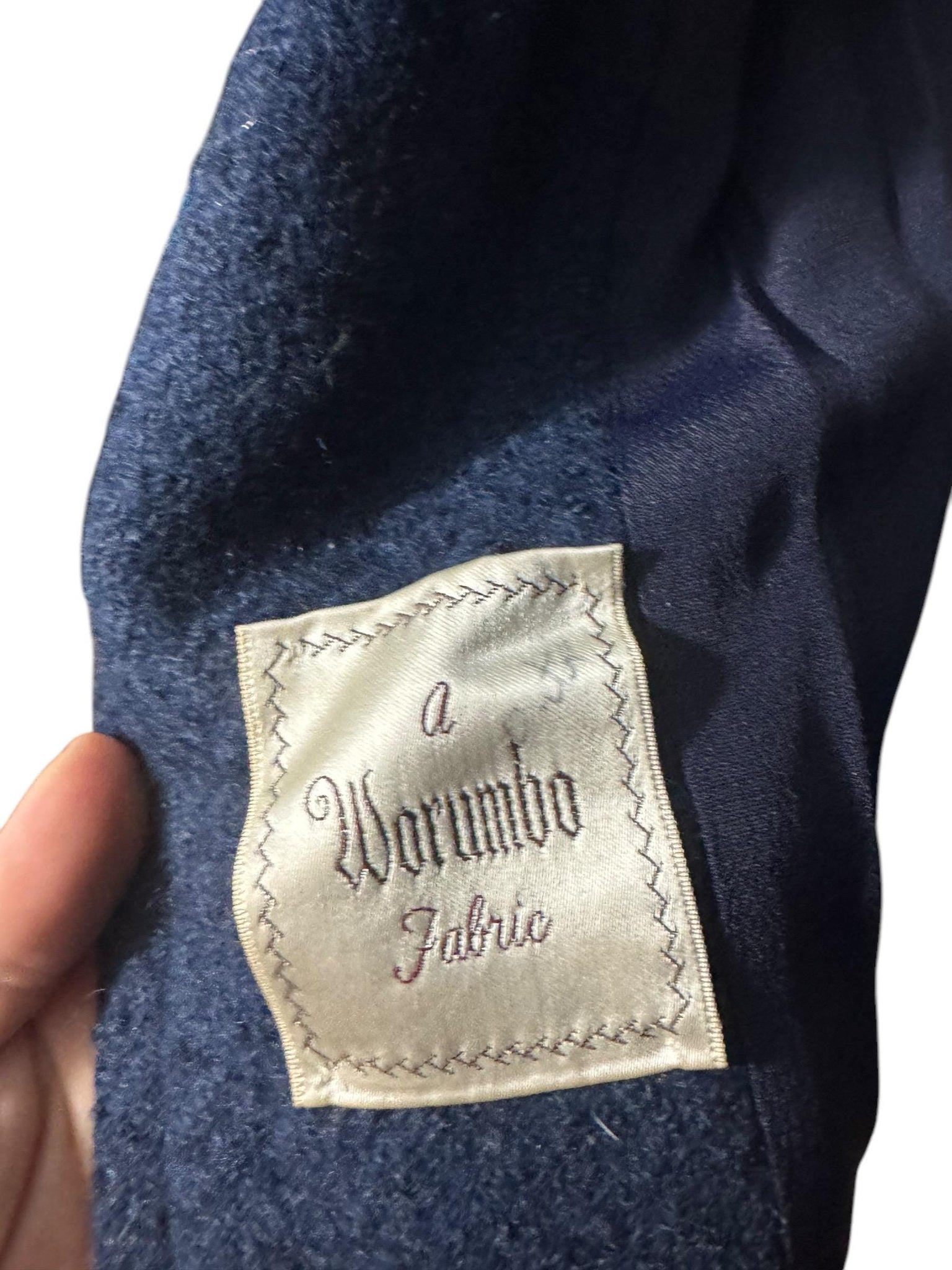 Vintage 50's 60's blue short coat M