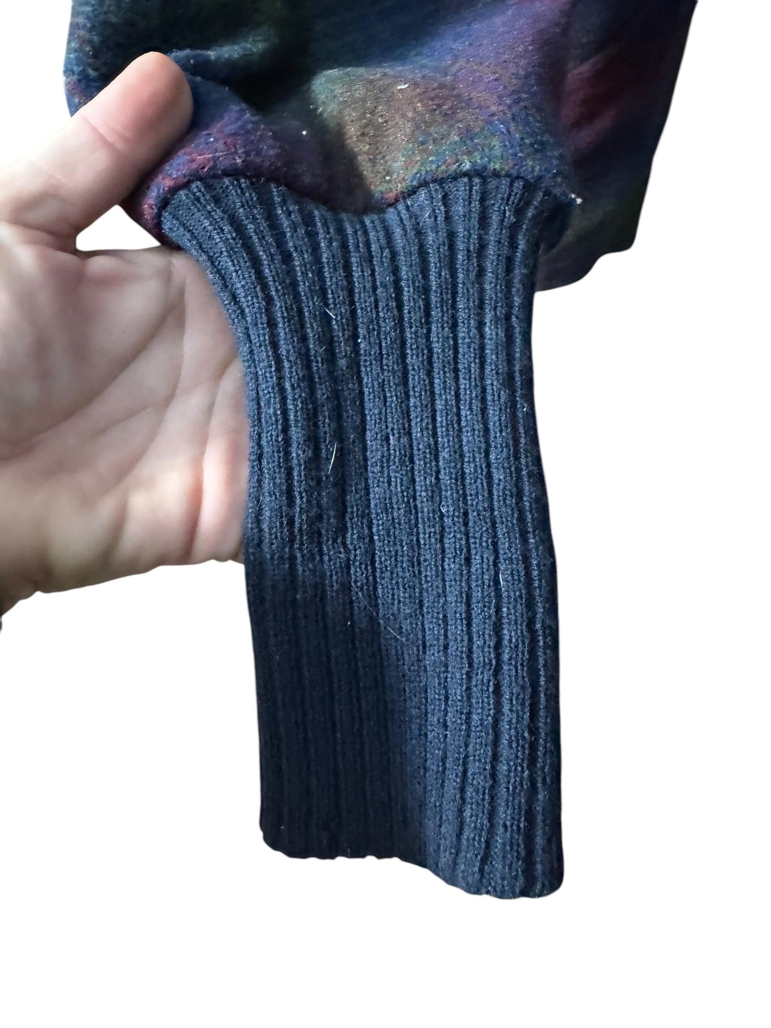 Vintage 80's plaid jacket coat L XL Miss New Yorker