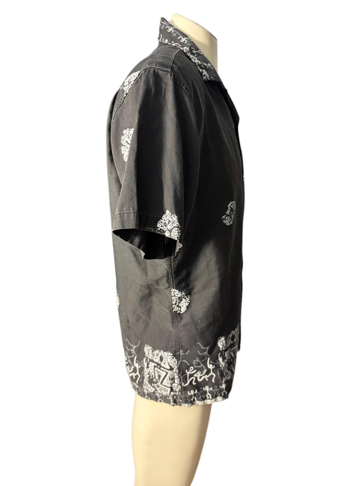 Vintage Hawaiian shirt tiki M Nani of Hawaii
